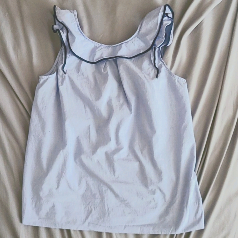 J. Crew Ruffle Tank - Picture 3 of 7
